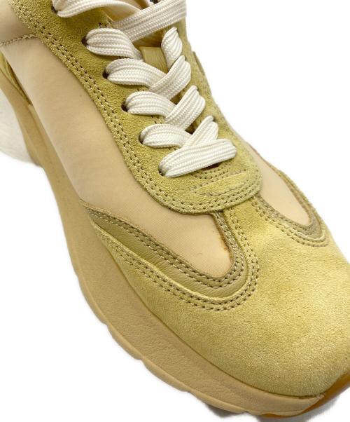 TORY BURCH（トリーバーチ）TORY BURCH (トリーバーチ) スウェードローカットスニーカー イエロー サイズ:6Mの古着・服飾アイテム