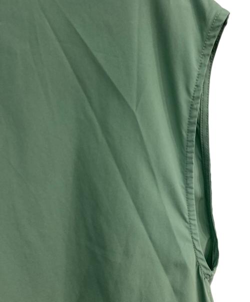 THREE DOTS（スリードッツ）THREE DOTS (スリードッツ) Blue marble dress　BM5001Y グリーン サイズ:XSの古着・服飾アイテム