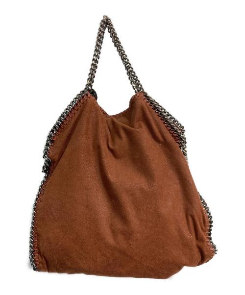 STELLA McCARTNEY（ステラマッカートニー）STELLA McCARTNEY (ステラマッカートニー) FALABELLA FOLDOVER TOTE ブラウンの古着・服飾アイテム