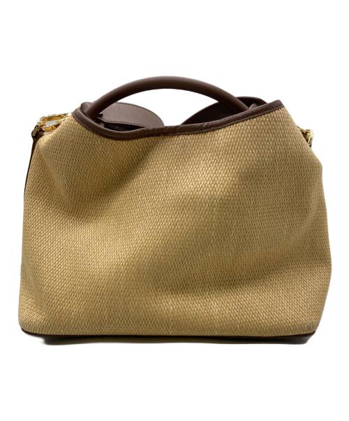 elleme（エレメ）elleme (エレメ) Raisin Raffia ベージュの古着・服飾アイテム