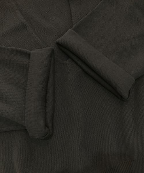 SOLAMONAT（ソラモナ）SOLAMONAT (ソラモナ) ウエハースニットワイドスリーブVネックプルオーバー ブラック サイズ:FREEの古着・服飾アイテム