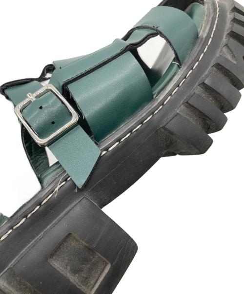 UN3D.（アンスリード）UN3D. (アンスリード) ソール グルカサンダル グリーン サイズ:-の古着・服飾アイテム