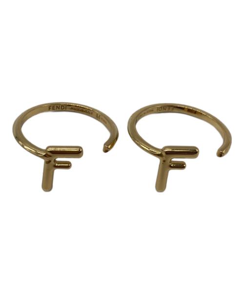 FENDI（フェンディ）FENDI (フェンディ) セットFFロゴリング ゴールド サイズ:-の古着・服飾アイテム