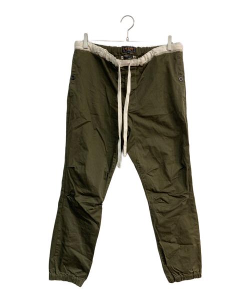 BEAMS PLUS（ビームスプラス）BEAMS PLUS (ビームスプラス) GYM Pants Twill　38-24-0077-578 カーキ サイズ:XLの古着・服飾アイテム