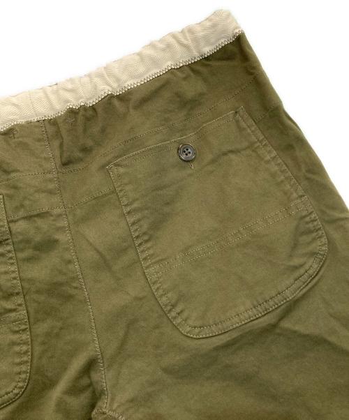 BEAMS PLUS（ビームスプラス）BEAMS PLUS (ビームスプラス) GYM Pants Twill　38-24-0077-578 カーキ サイズ:XLの古着・服飾アイテム