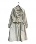 MaxMaraマックスマーラ）の古着「トレンチコート　rainwear　10210894」｜アイボリー