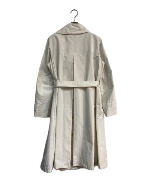 MaxMara（マックスマーラ）MaxMara (マックスマーラ) トレンチコート　	rainwear　10210894 アイボリー サイズ:J 40の古着・服飾アイテム