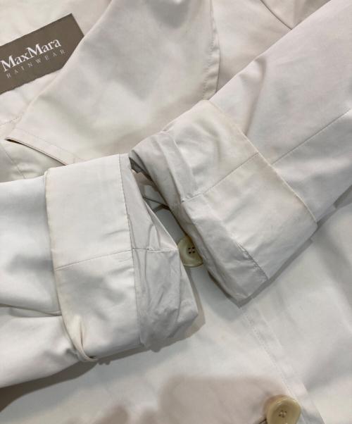 MaxMara（マックスマーラ）MaxMara (マックスマーラ) トレンチコート　	rainwear　10210894 アイボリー サイズ:J 40の古着・服飾アイテム