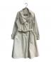 MaxMara（マックスマーラ）の古着「トレンチコート　	rainwear　10210894」｜アイボリー