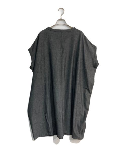 Y's for living（ワイズフォーリビング）Y's for living (ワイズフォーリビング) ノースリーブワンピース グレー サイズ:Freeの古着・服飾アイテム