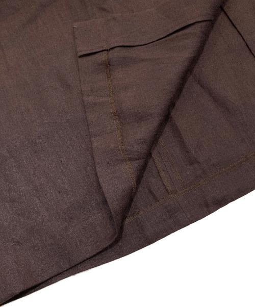 DEUXIEME CLASSE（ドゥーズィエム クラス）Deuxieme Classe (ドゥーズィエム クラス) narrow スカート　24-060-500-7070-1-0 ブラウン サイズ:38の古着・服飾アイテム