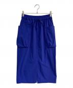 Ron Hermanロンハーマン）の古着「NetPlus カーゴスカート Range of light 24SS　3910500158」｜ブルー