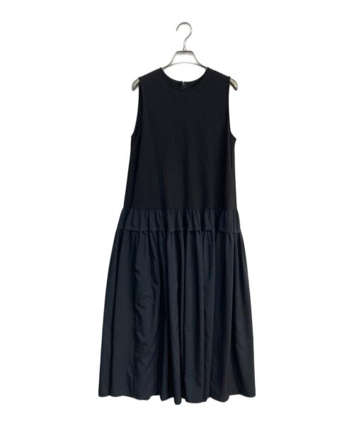 ANNE COQUINE（アンコキーヌ）Anne Coquine (アンコキーヌ) 切替ノースリーブワンピース　ACP250412 ブラック サイズ:Mの古着・服飾アイテム
