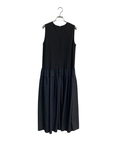 ANNE COQUINE（アンコキーヌ）Anne Coquine (アンコキーヌ) 切替ノースリーブワンピース　ACP250412 ブラック サイズ:Mの古着・服飾アイテム