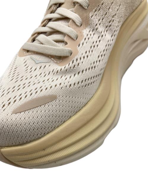 HOKAONEONE（ホカオネオネ）HOKAONEONE (ホカオネオネ) W BONDI 8 アイボリー サイズ:24cmの古着・服飾アイテム