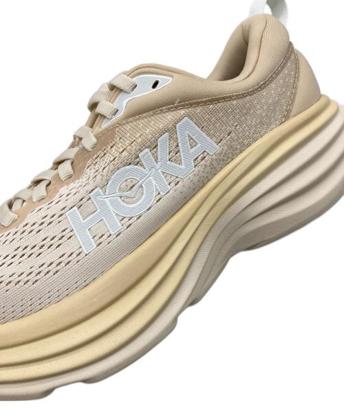 HOKAONEONE（ホカオネオネ）HOKAONEONE (ホカオネオネ) W BONDI 8 アイボリー サイズ:24cmの古着・服飾アイテム