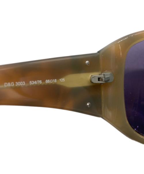 D&G（ディーアンドジー）D&G (ディーアンドジー) サングラス ブラウン サイズ:66口18の古着・服飾アイテム