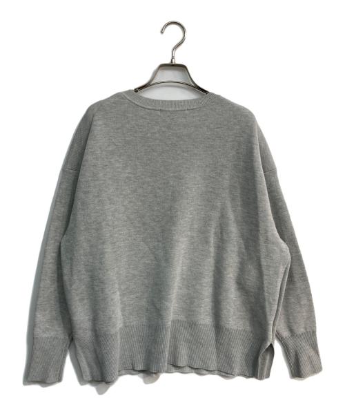 JOURNAL STANDARD relume（ジャーナルスタンダード レリューム）JOURNAL STANDARD relume (ジャーナルスタンダード レリューム) ダブルニットフォルムプルオーバー グレー サイズ:Freeの古着・服飾アイテム
