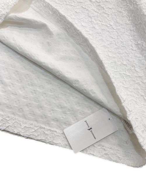 JOURNAL STANDARD（ジャーナルスタンダード）JOURNAL STANDARD (ジャーナルスタンダード) シャーリングハーフスリーブTシャツ ホワイト サイズ:Free 未使用品の古着・服飾アイテム