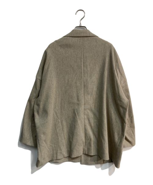 FRAMeWORK（フレームワーク）FRAMeWORK (フレームワーク) Wオーバーサイズジャケット ベージュ サイズ:Freeの古着・服飾アイテム