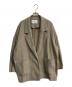 FRAMeWORK（フレームワーク）の古着「Wオーバーサイズジャケット」｜ベージュ