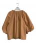 Plage (プラージュ) Tuck Volume ブラウス ブラウン サイズ:Free：4000円
