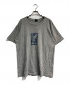 stussyステューシー）の古着「プリントTシャツ」｜グレー