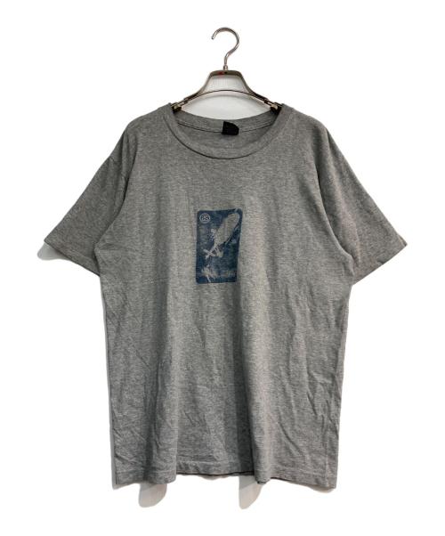stussy（ステューシー）stussy (ステューシー) プリントTシャツ グレー サイズ:Lの古着・服飾アイテム