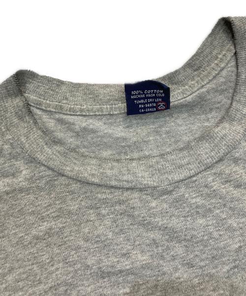 stussy（ステューシー）stussy (ステューシー) プリントTシャツ グレー サイズ:Lの古着・服飾アイテム