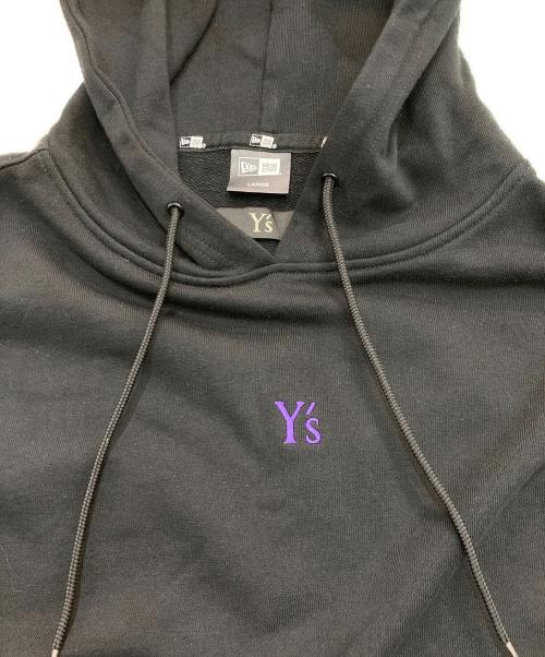 New Era（ニューエラ）New Era (ニューエラ) Y's (ワイズ) プルオーバーパーカー ブラック サイズ:Lの古着・服飾アイテム