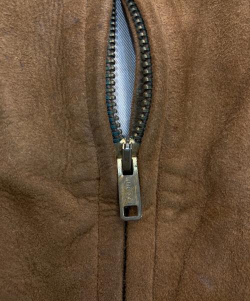 outerwear by sears（アウターウェアバイシアーズ）outerwear by sears (アウターウェアバイシアーズ) スウェードジャケット ブラウン サイズ:-の古着・服飾アイテム