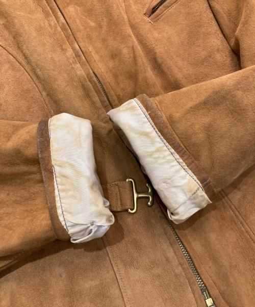 outerwear by sears（アウターウェアバイシアーズ）outerwear by sears (アウターウェアバイシアーズ) スウェードジャケット ブラウン サイズ:-の古着・服飾アイテム