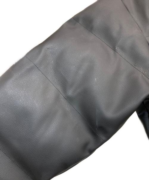 HARSH AND CRUEL（ハーシュアンドクルーエル）HARSH AND CRUEL (ハーシュアンドクルーエル) ペイズリー中綿ジャケット ブラック サイズ:Mの古着・服飾アイテム