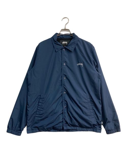 stussy（ステューシー）stussy (ステューシー) コーチジャケット ネイビー サイズ:Sの古着・服飾アイテム