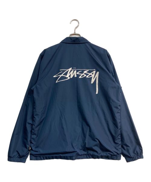 stussy（ステューシー）stussy (ステューシー) コーチジャケット ネイビー サイズ:Sの古着・服飾アイテム