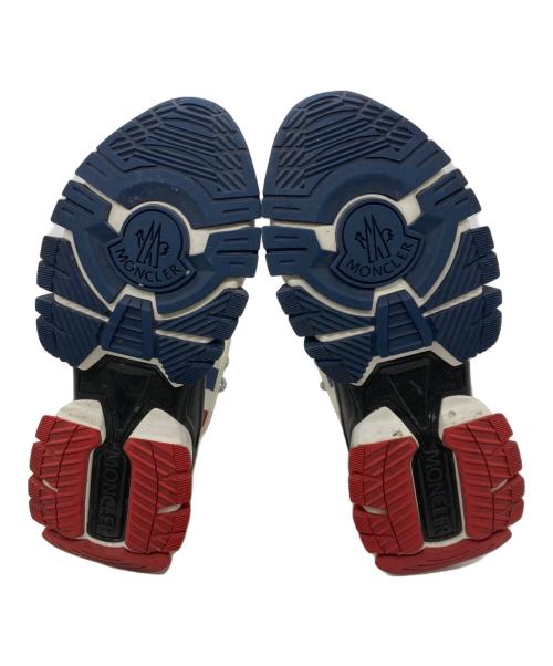 MONCLER（モンクレール）MONCLER (モンクレール) TREVOR ダッドトリコロールラインスニーカー ホワイト サイズ:42の古着・服飾アイテム