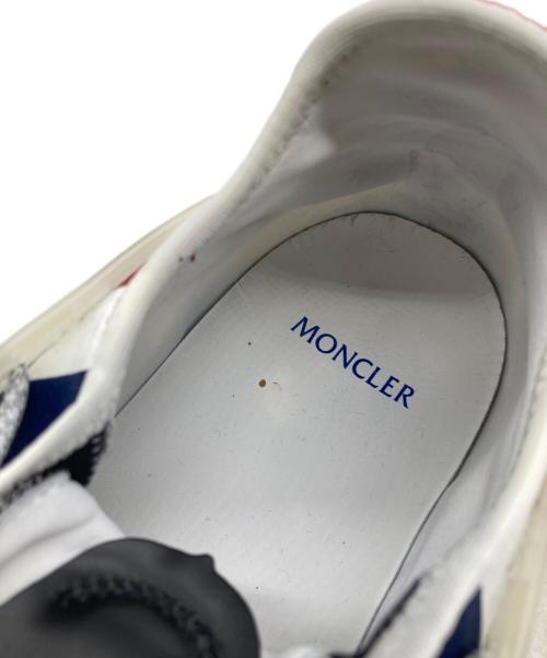MONCLER（モンクレール）MONCLER (モンクレール) TREVOR ダッドトリコロールラインスニーカー ホワイト サイズ:42の古着・服飾アイテム