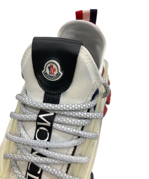 MONCLER（モンクレール）MONCLER (モンクレール) TREVOR ダッドトリコロールラインスニーカー ホワイト サイズ:42の古着・服飾アイテム