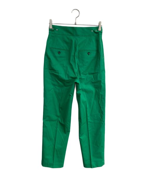 green label relaxing（グリーンレーベルリラクシング）green label relaxing (グリーンレーベルリラクシング) サイドタブバレルテーパード パンツ　3514-138-1834-6550 グリーン サイズ:38 未使用品の古着・服飾アイテム