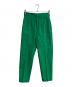 green label relaxing（グリーンレーベルリラクシング）の古着「サイドタブバレルテーパード パンツ　3514-138-1834-6550」｜グリーン