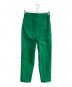 green label relaxing (グリーンレーベルリラクシング) サイドタブバレルテーパード パンツ　3514-138-1834-6550 グリーン サイズ:38 未使用品：4000円