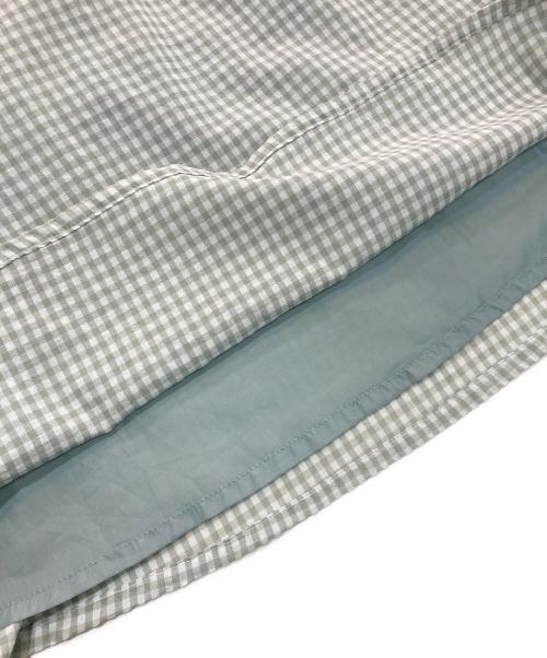 REDYAZEL（レディアゼル）REDYAZEL (レディアゼル) ギンガム半袖ワンピース グリーン×ホワイト サイズ:Freeの古着・服飾アイテム