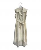 Rirandtureリランドチュール）の古着「ノースリーブワンピース　84266660」｜アイボリー