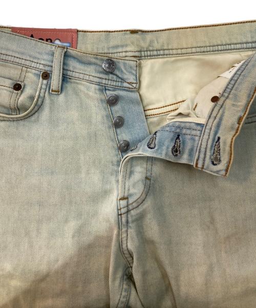 Acne studios（アクネ ストゥディオス）ACNE STUDIOS (アクネ ストゥディオス) RIVER LT BLUEデニムパンツ ブルー サイズ:28/32の古着・服飾アイテム