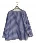 ichi (イチ) ストライプシャツ ブルー×ホワイト サイズ:表記無し：5000円