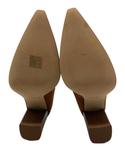 CALZADOS（カルザドス）CALZADOS (カルザドス) ハイヒールパンプス ブラウン サイズ:37の古着・服飾アイテム