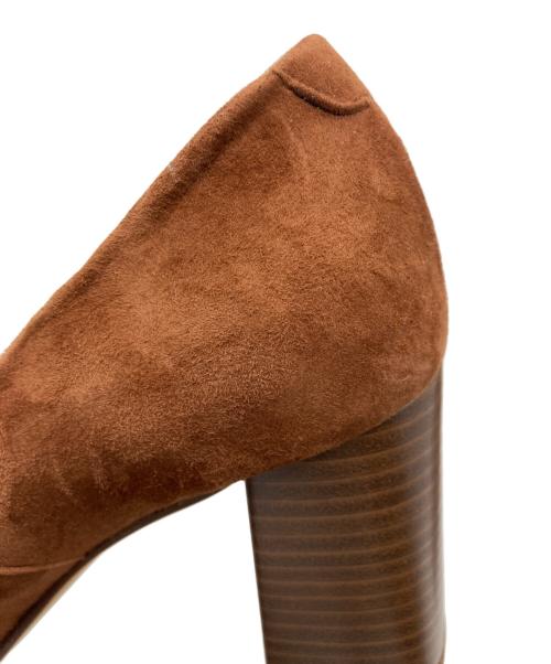 CALZADOS（カルザドス）CALZADOS (カルザドス) ハイヒールパンプス ブラウン サイズ:37の古着・服飾アイテム