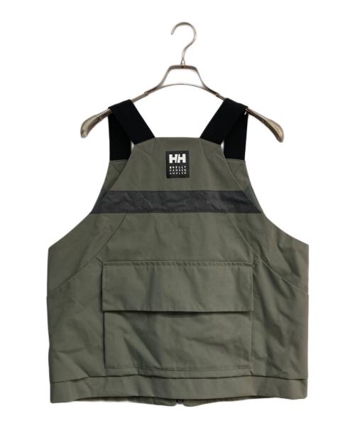 HELLY HANSEN（ヘリーハンセン）HELLY HANSEN (ヘリーハンセン) HHAngler Utility Vest グリーン サイズ:Lの古着・服飾アイテム