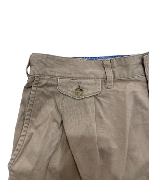 BEAMS PLUS（ビームスプラス）BEAMS PLUS (ビームスプラス) 2プリーツ チノ ベージュ サイズ:Lの古着・服飾アイテム