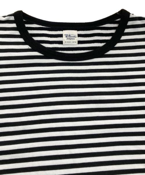 Ron Herman（ロンハーマン）Ron Herman (ロンハーマン) 長袖ボーダーカットソー ホワイト×ブラック サイズ:Ｓの古着・服飾アイテム